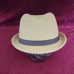 Tan Fedora Hat for Men